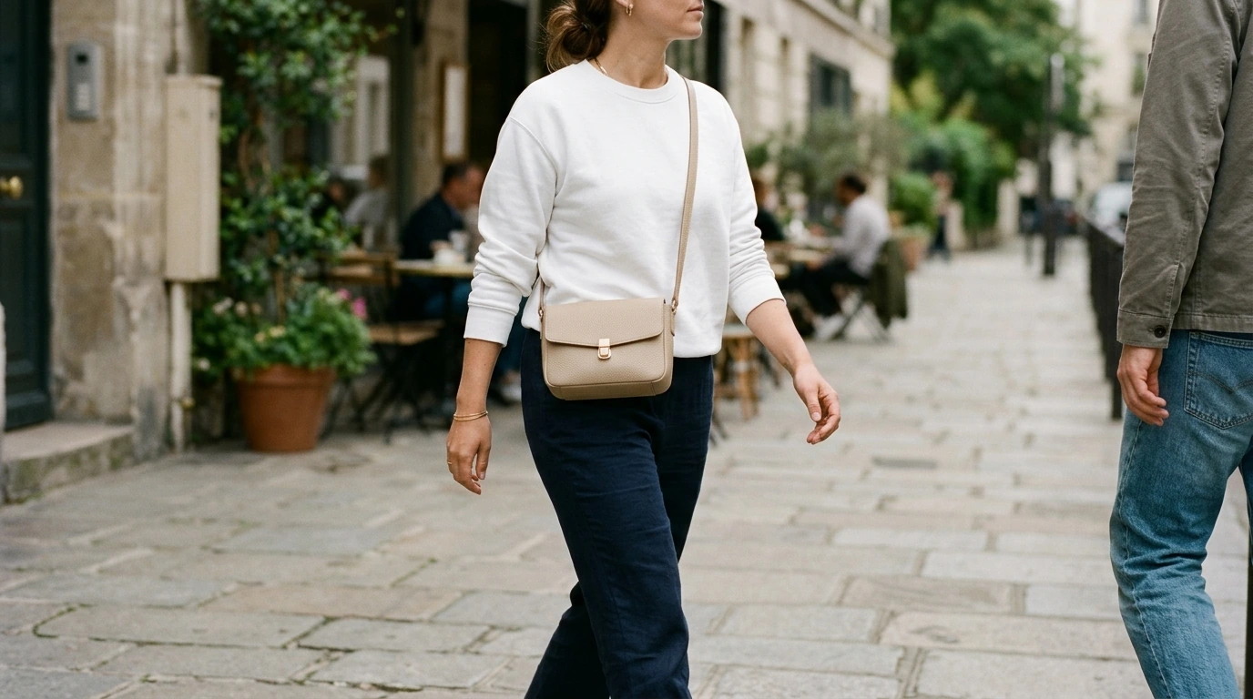 How to Style an Alviero Martini Prima Classe Beige Bag