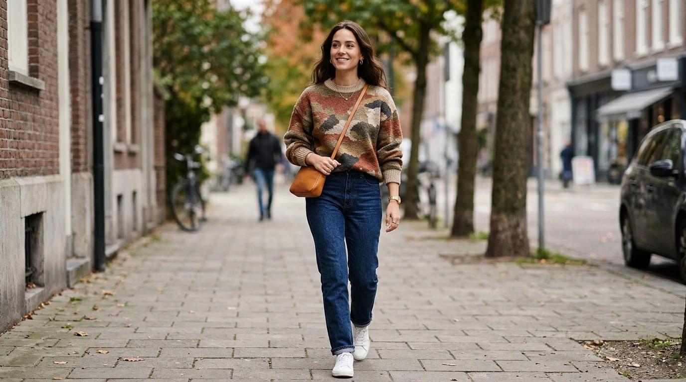 Guess Women's Printed Knitwear: Outfit Ideas